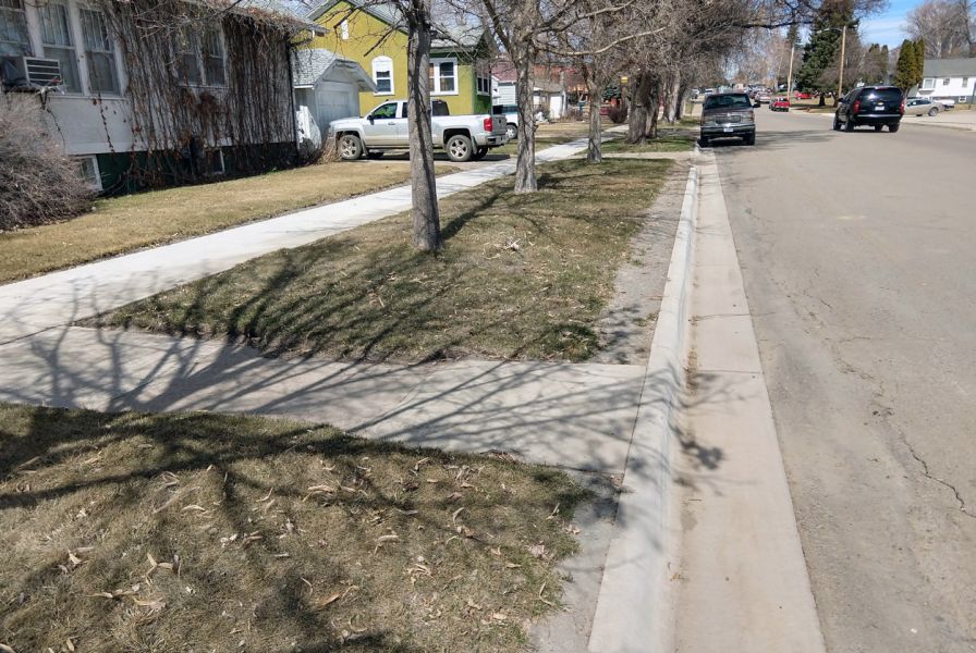 Glendive Sidewalk, Curb, & Gutter Improvements