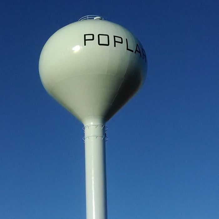 Poplar Water Tower