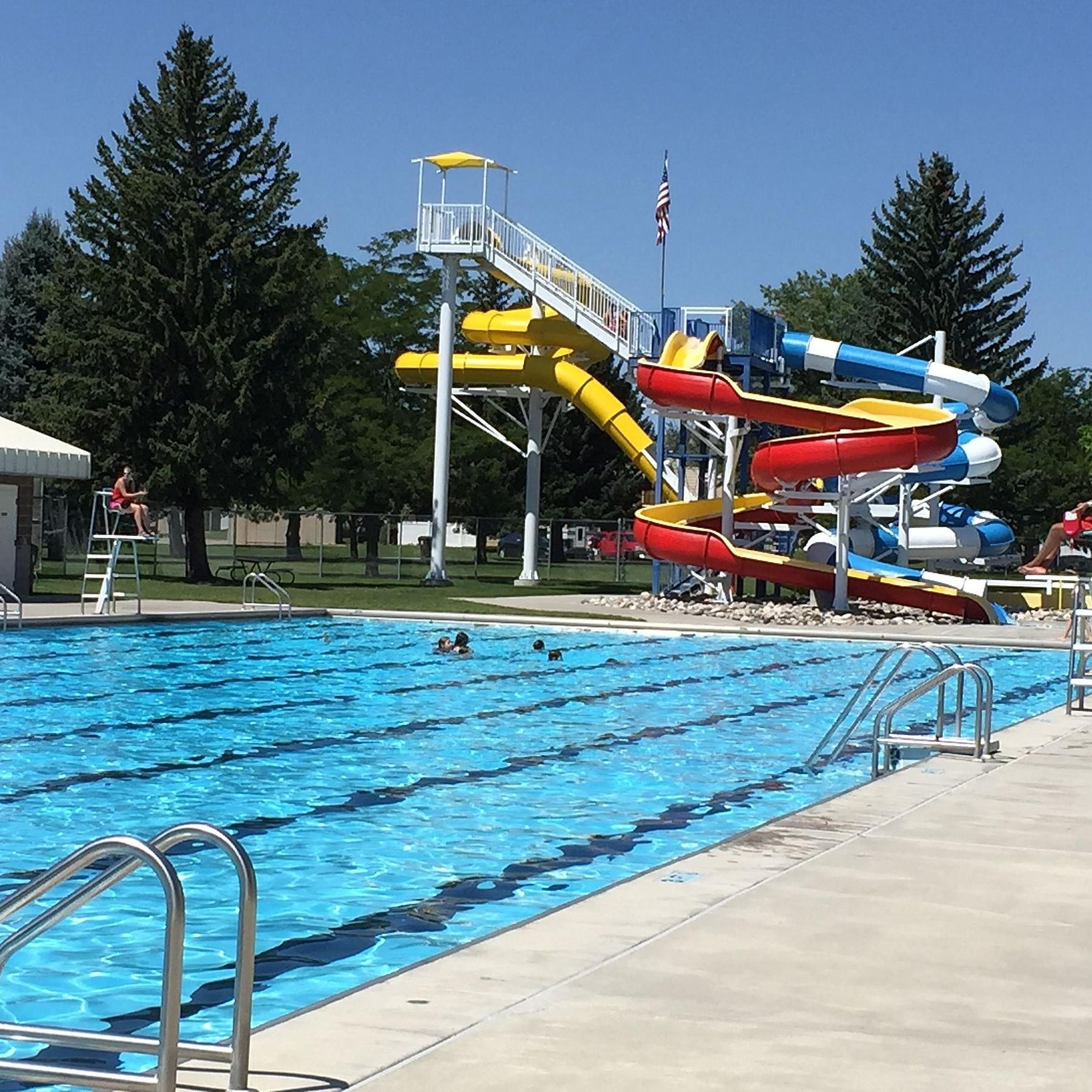 Rose Park Pool and Slides